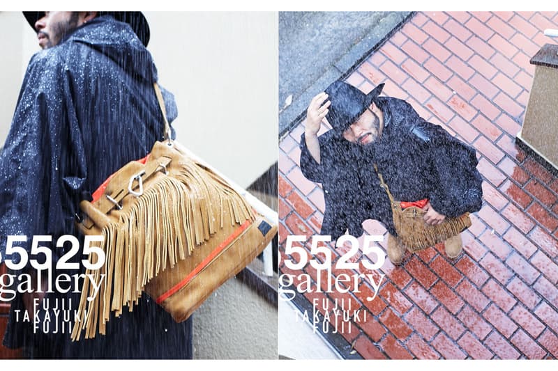 5525gallery x PORTER x FUJII TAKAYUKI のフリンジバッグ