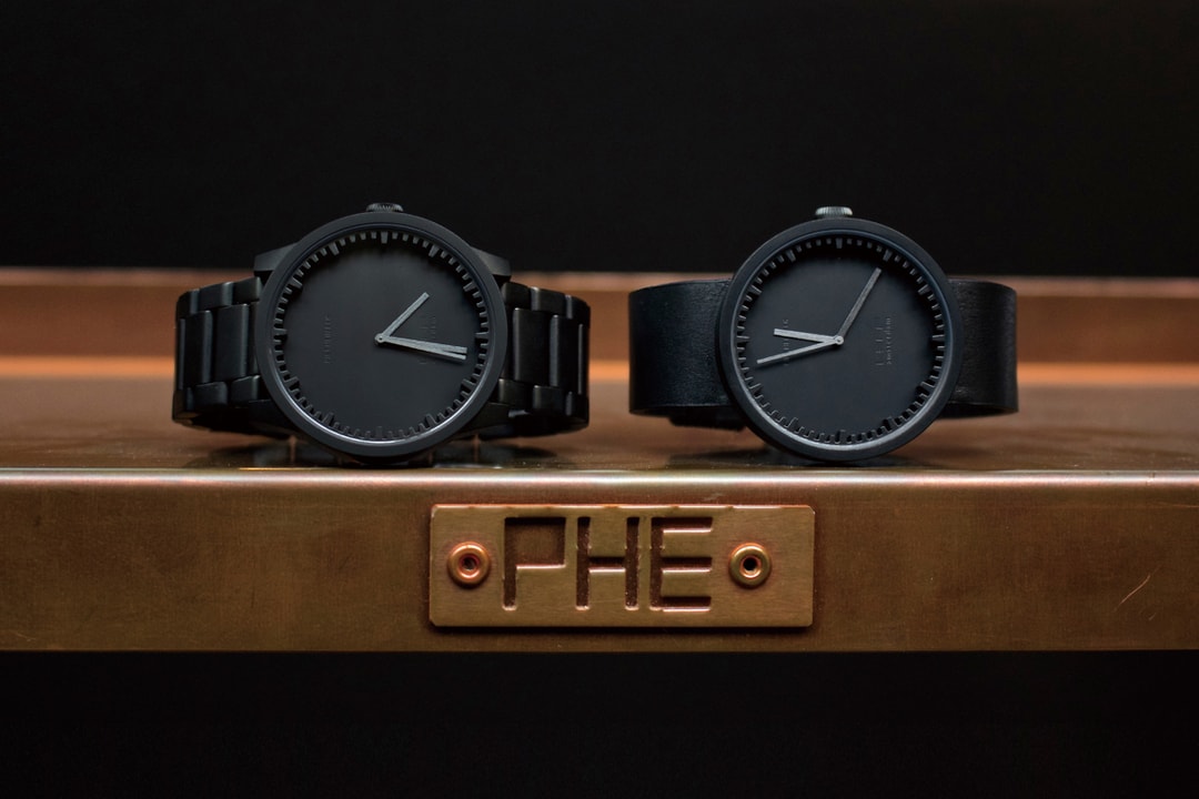 Piet Hein Eek × LEFF amsterdam のtube watch | Hypebeast.JP