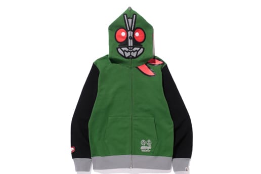 A BATHING APE® x 仮面ライダー コラボレーションアイテム