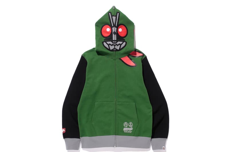 A BATHING APE® x 仮面ライダー コラボレーションアイテム