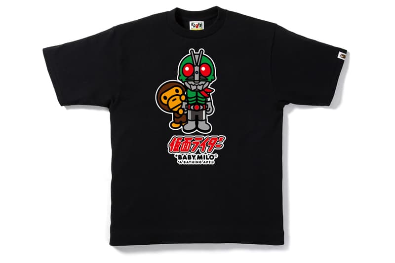 A BATHING APE® x 仮面ライダー コラボレーションアイテム