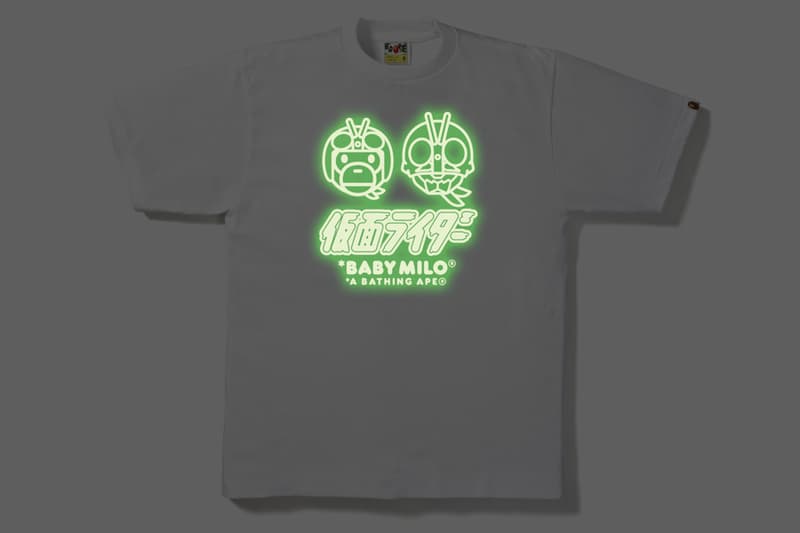 A BATHING APE® x 仮面ライダー コラボレーションアイテム