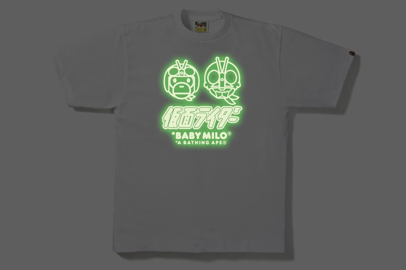 A BATHING APE® x 仮面ライダー コラボレーションアイテム