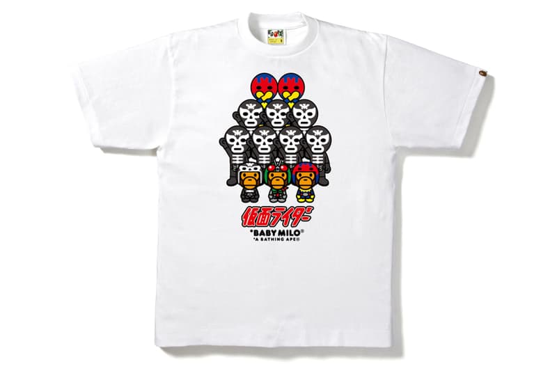 A BATHING APE® x 仮面ライダー コラボレーションアイテム