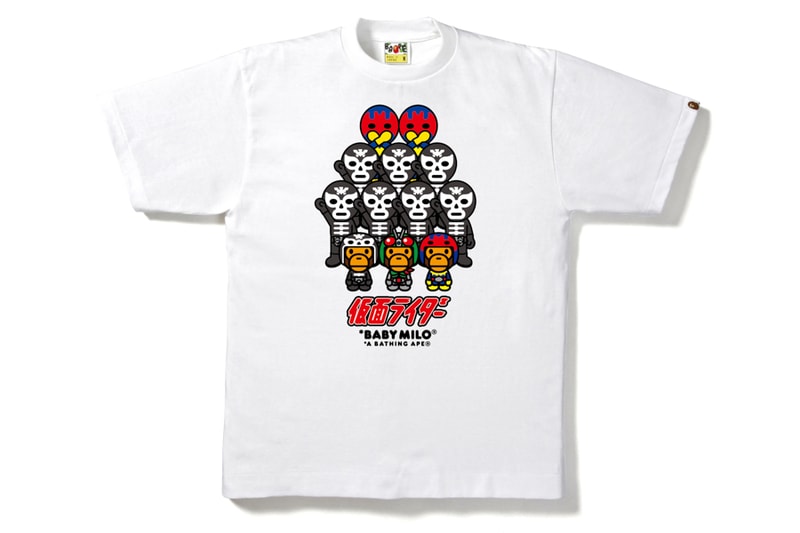 A BATHING APE® x 仮面ライダー コラボレーションアイテム