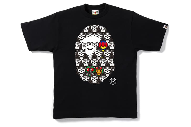 A BATHING APE® x 仮面ライダー コラボレーションアイテム