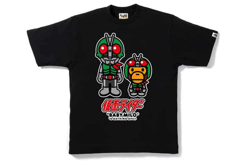 A BATHING APE® x 仮面ライダー コラボレーションアイテム