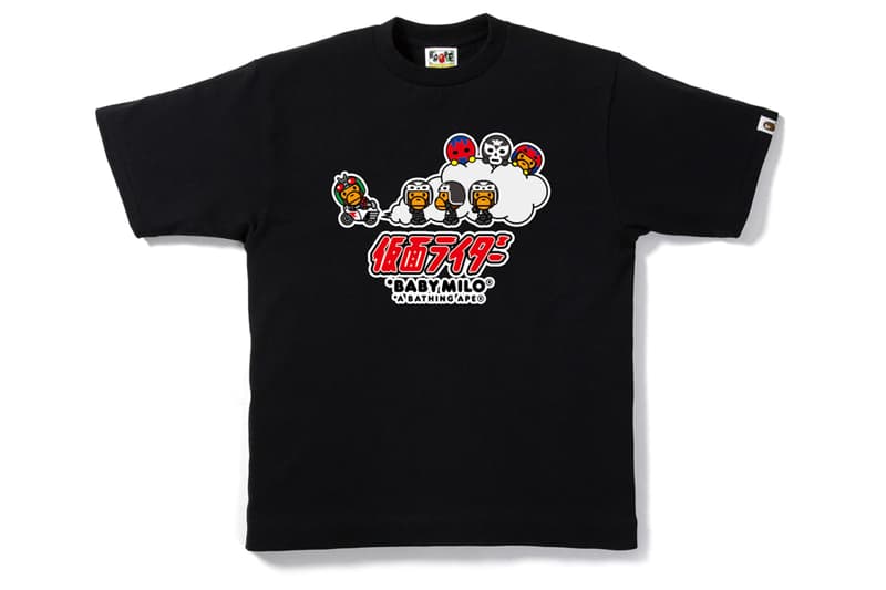 A BATHING APE® x 仮面ライダー コラボレーションアイテム
