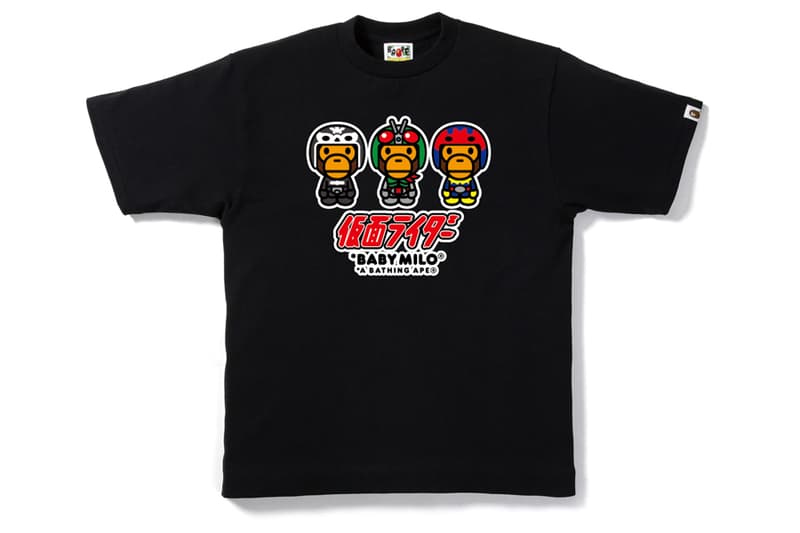 A BATHING APE® x 仮面ライダー コラボレーションアイテム