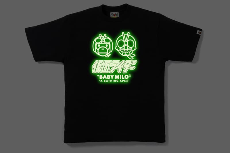 A BATHING APE® x 仮面ライダー コラボレーションアイテム