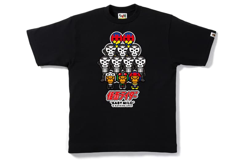 A BATHING APE® x 仮面ライダー コラボレーションアイテム