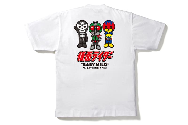 A BATHING APE® x 仮面ライダー コラボレーションアイテム