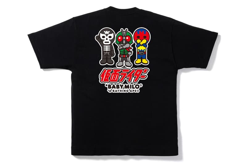 A BATHING APE® x 仮面ライダー コラボレーションアイテム
