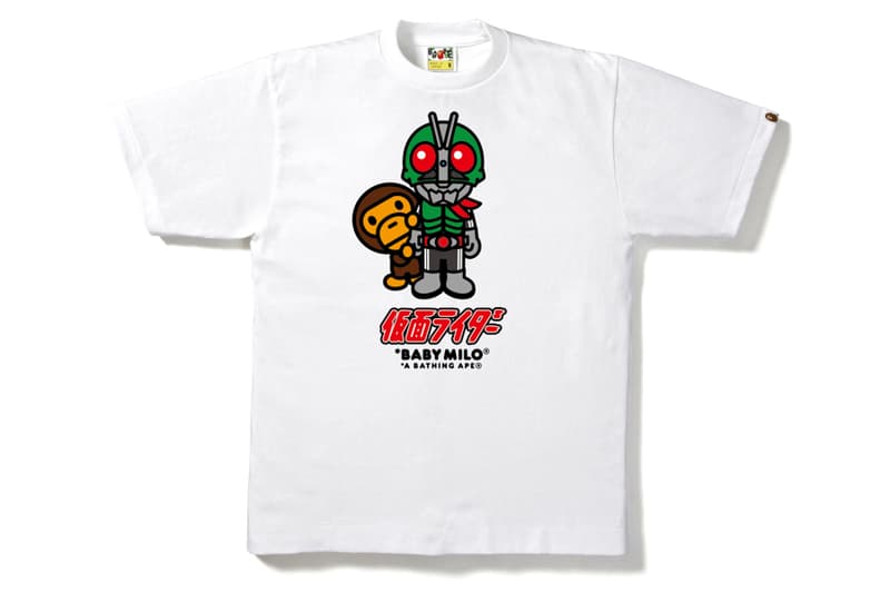 A BATHING APE® x 仮面ライダー コラボレーションアイテム