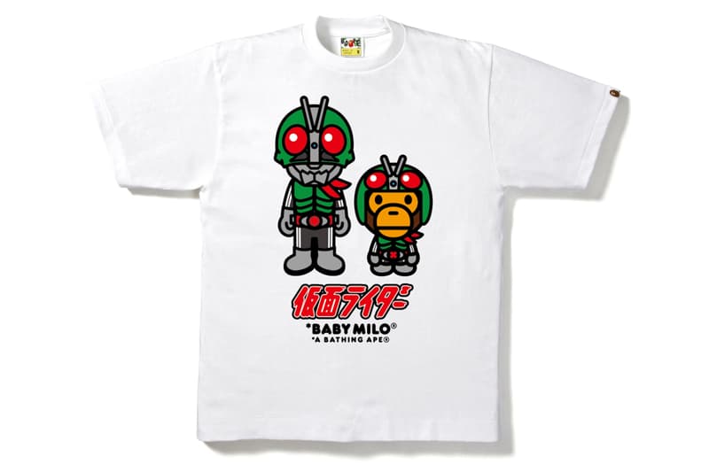 A BATHING APE® x 仮面ライダー コラボレーションアイテム