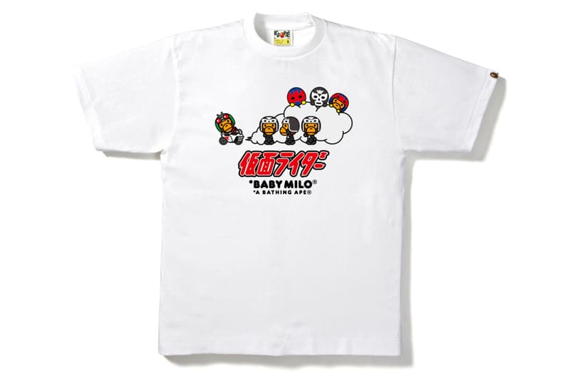 A BATHING APE® x 仮面ライダー コラボレーションアイテム