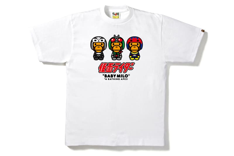 A BATHING APE® x 仮面ライダー コラボレーションアイテム