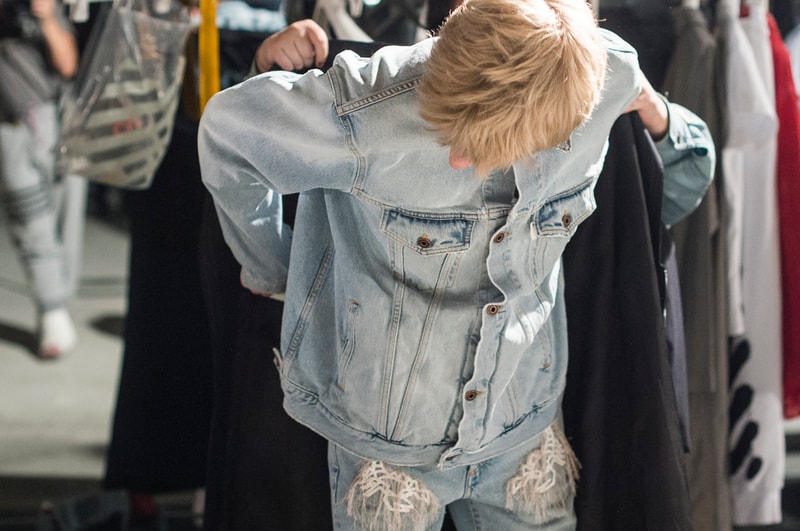 OFF-WHITE 2017 Spring/Summer コレクション バックステージ