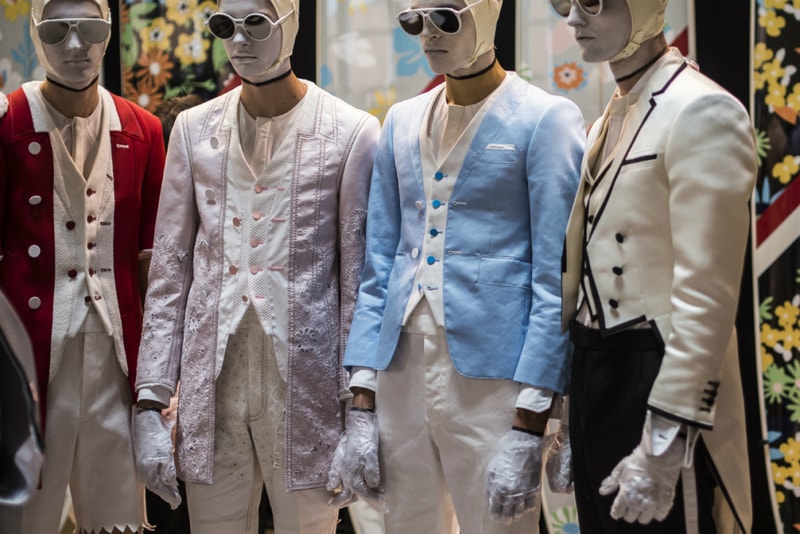 Thom Browne 2017 Spring/Summer コレクションバックステージ