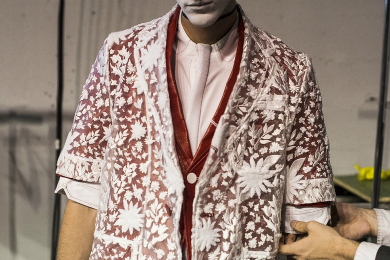 Thom Browne 2017 Spring/Summer コレクションバックステージ