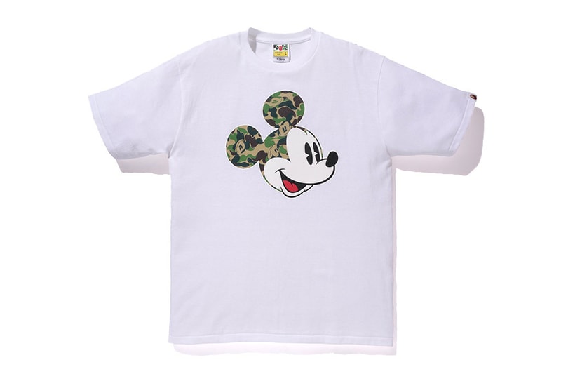 A BATHING APE® と Disney が “Mickey Mouse” コラボを発表