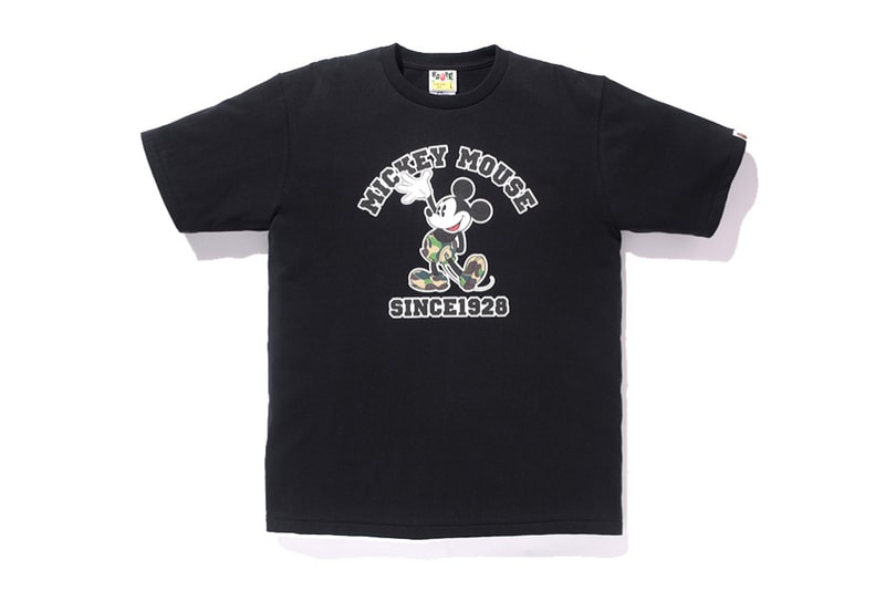 A BATHING APE® と Disney が “Mickey Mouse” コラボを発表