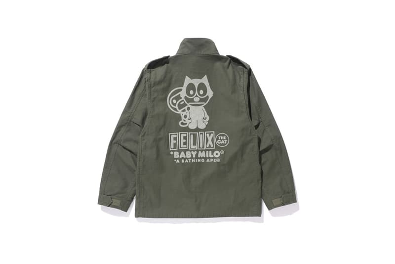 A BATHING APE® と懐かしの Felix the Cat がコラボレーション