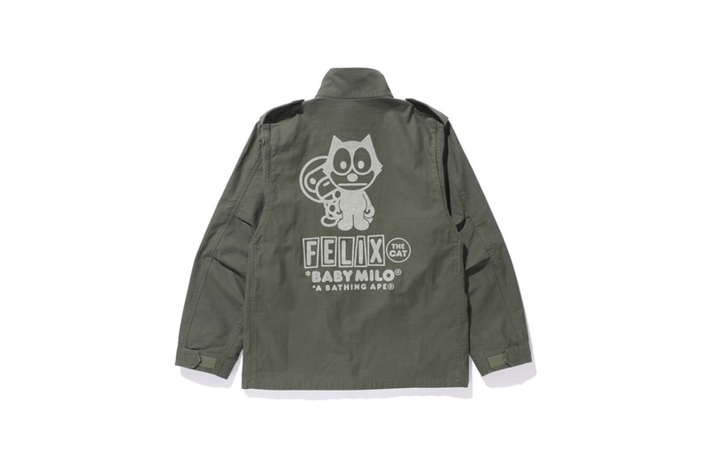 A BATHING APE® と懐かしの Felix the Cat がコラボレーション
