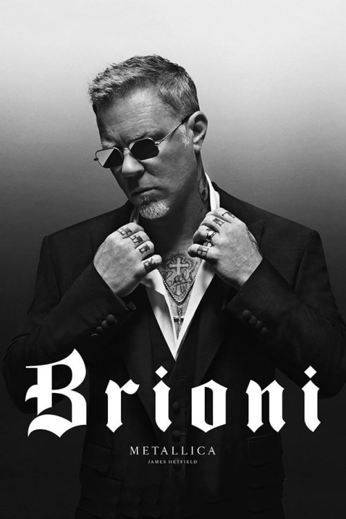 Metallica が Brioni のキャンペーンモデルに