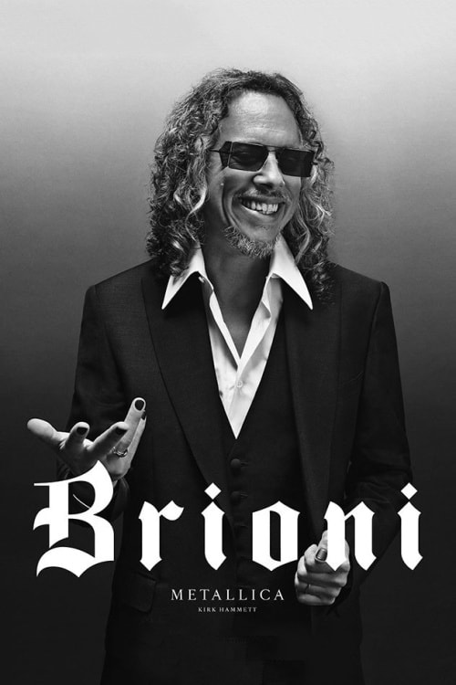 Metallica が Brioni のキャンペーンモデルに