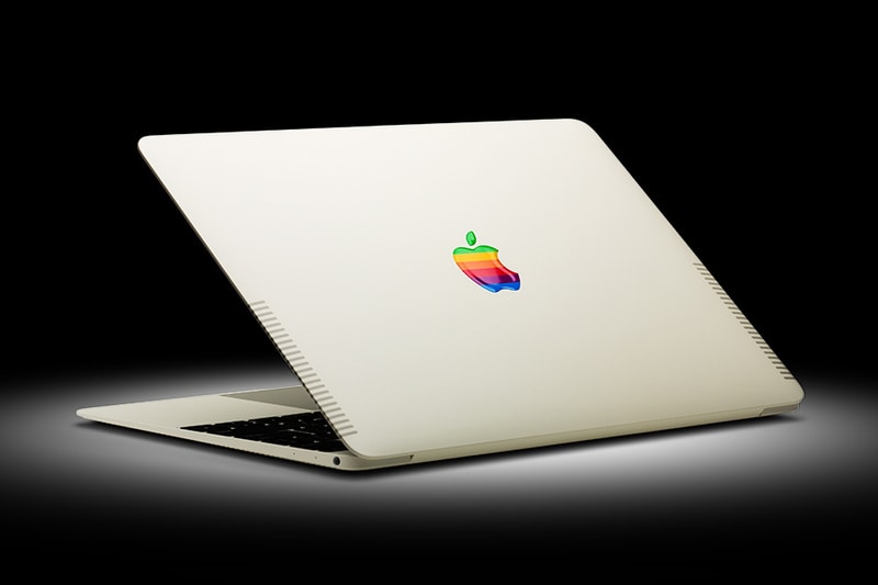 クラシック仕様にカスタムされた Apple 社の新型 MacBook