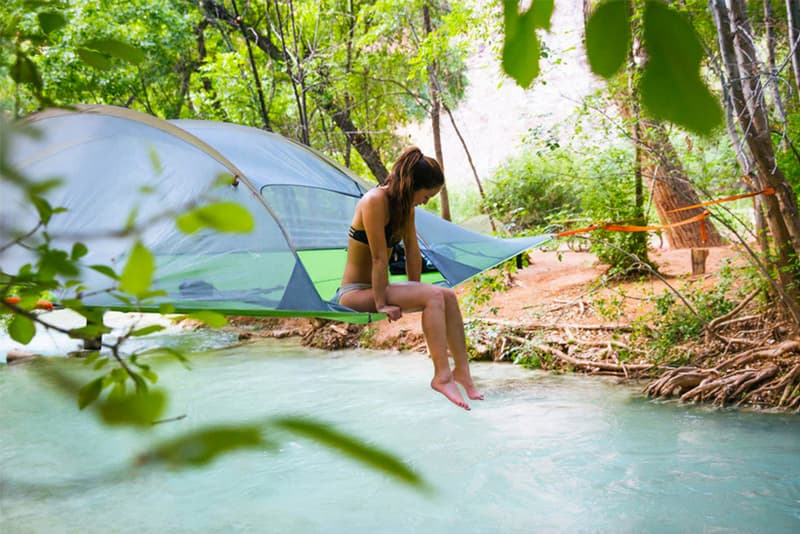 新しいテントのカタチ？ 宙に浮かぶ Tentsile Tree Tent