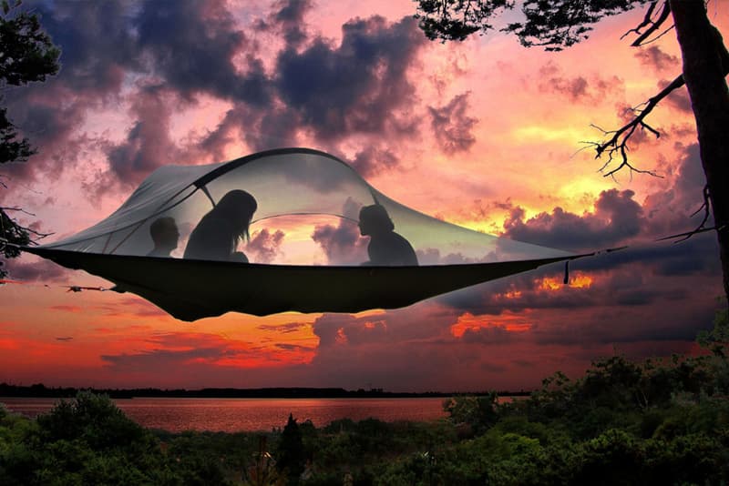 新しいテントのカタチ？ 宙に浮かぶ Tentsile Tree Tent