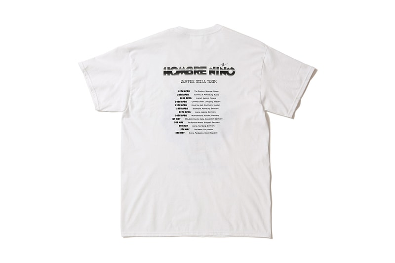 Hombre Niño がメタルバンドのツアーTシャツをデザイン？