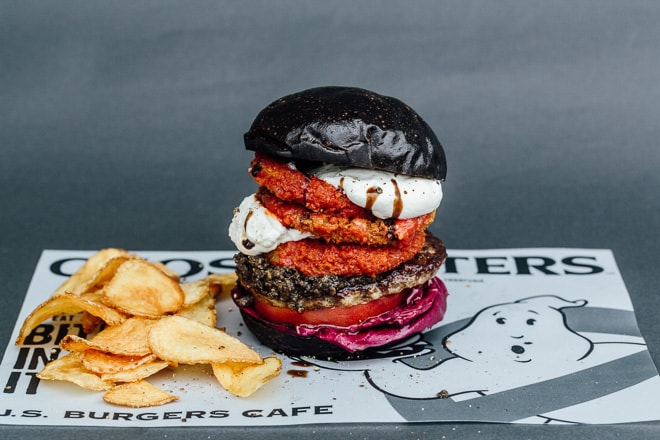 『J.S. BURGERS CAFE』x 映画『ゴーストバスターズ』コラボメニュー