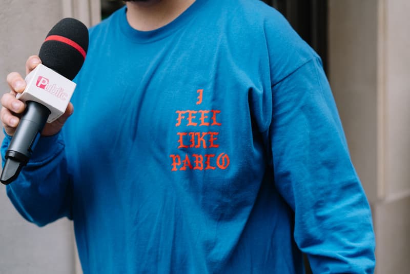 パリにて開催中の “The Life of Pablo” ポップアップショップ 