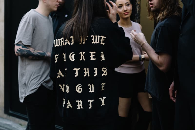 パリにて開催中の “The Life of Pablo” ポップアップショップ 