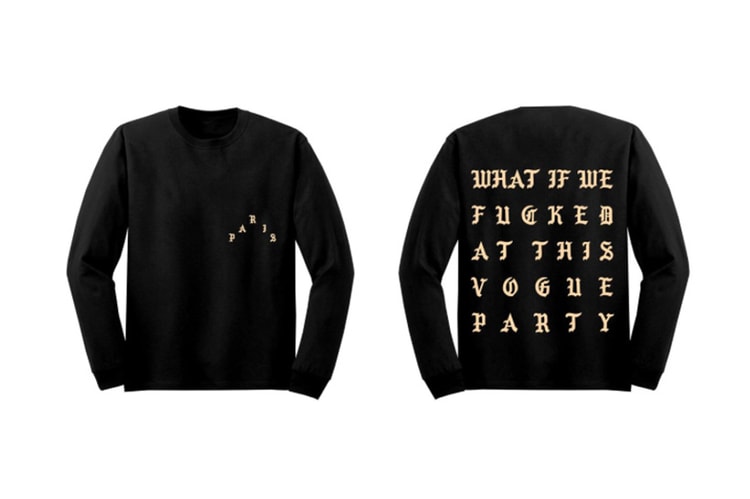 Kanye West "Vogue Party" Long Sleeve T Shirt がオンラインで販売中