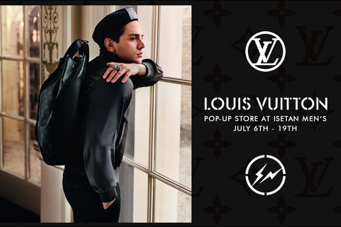 Louis Vuitton x fragment design は伊勢丹新宿メンズ館で販売