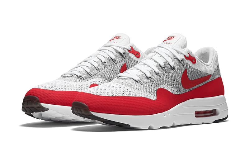  Nike Air Max 1 Ultra Flyknit "Sport Red"