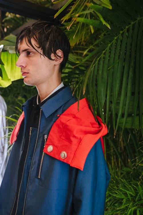 OAMC 2017 Spring/Summer Menswear Show のクロースアップ