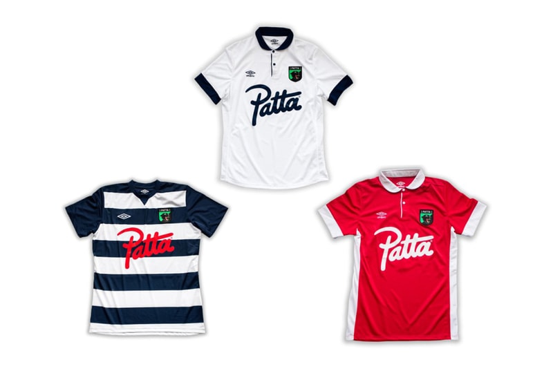 Patta と Umbro がストリートサッカーを支援するエクスクルーシブなゲームシャツを製作