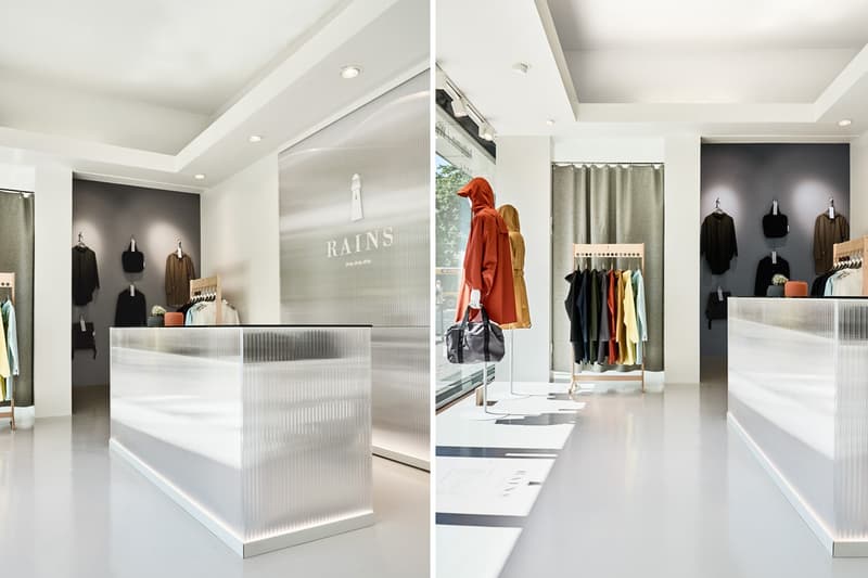 RAINS の新コンセプトストアがデンマークにオープン