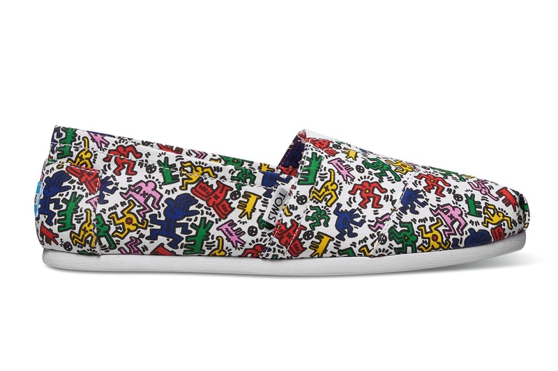 TOMS が Keith Haring とコラボレーション