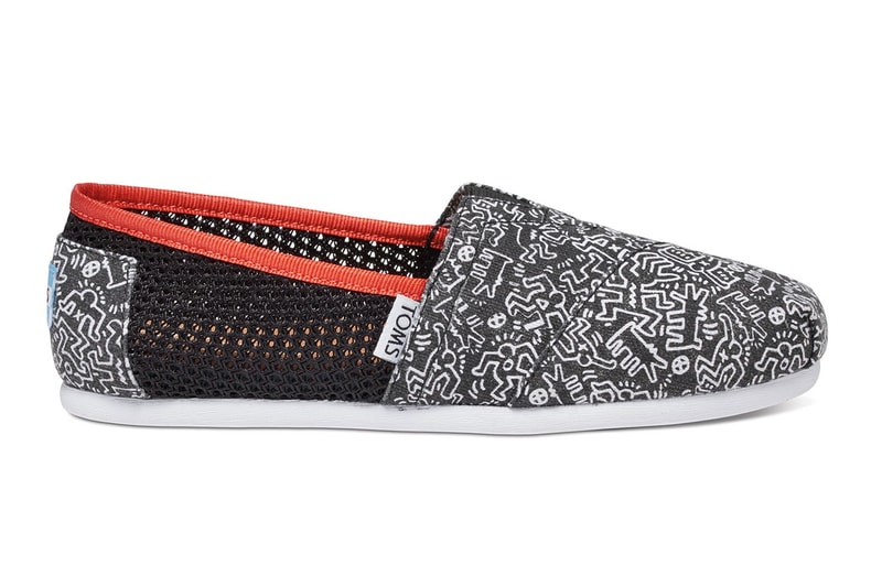 TOMS が Keith Haring とコラボレーション