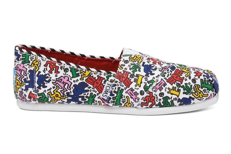 TOMS が Keith Haring とコラボレーション