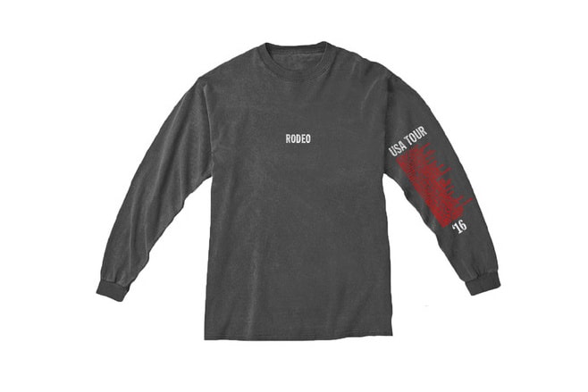 Travis Scott が Rodeo の最新ツアーグッズをドロップ