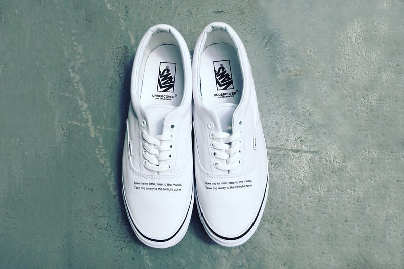 UNDERCOVER x Vans コラボレーション Era にクローズアップ