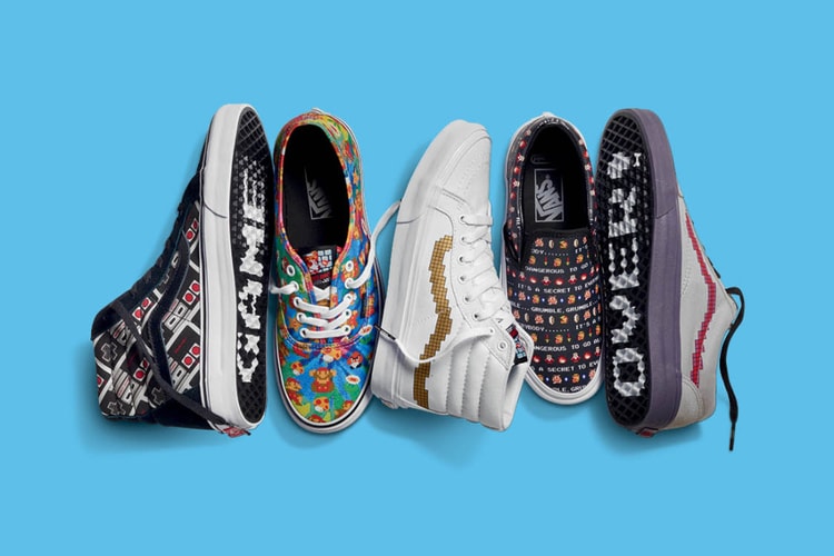 Nintendo x Vans フットウエア & アパレル コレクション