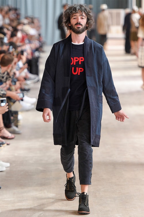 Pitti Uomoでの初ランウェイとなったvisvim 2017 Spring/Summer コレクション